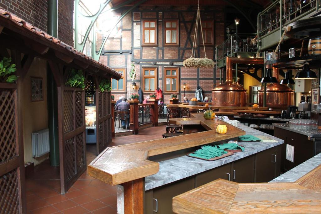 Hotel Zum Brauhaus Quedlinburg Ngoại thất bức ảnh